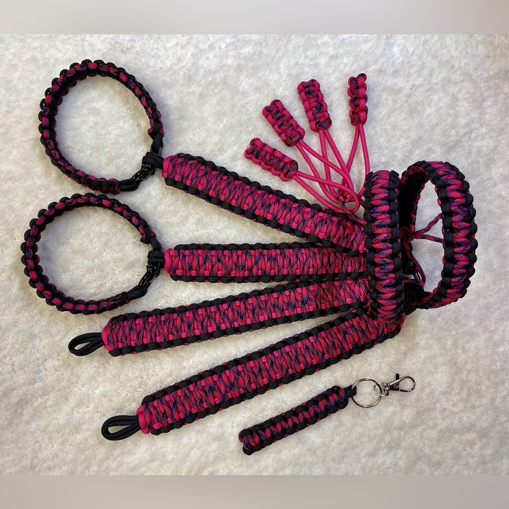 Brand New Handmade 550 Paracord Grab Handle Set for use in a Wrangler!